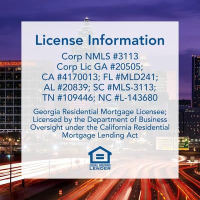 License Information