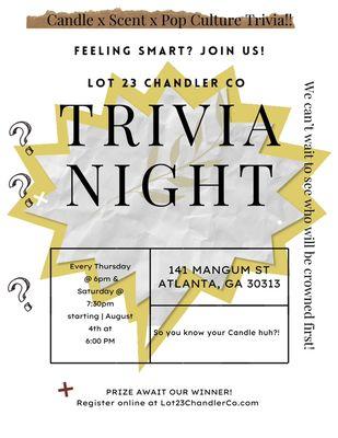 Trivia Night!