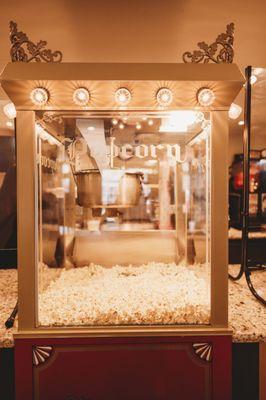 Popcorn made fresh every night!