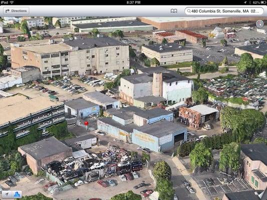 Goggle maps 3D view