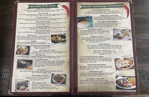 El Machete Menu (3)