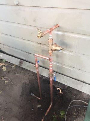 Main Water Service Line Repipe