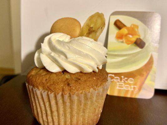 Banana Pudding Cupcake