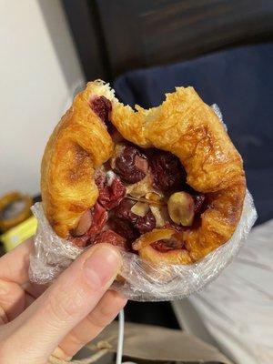 Wish I had paid closer attention before taking a bite. The pastry was MOLDY