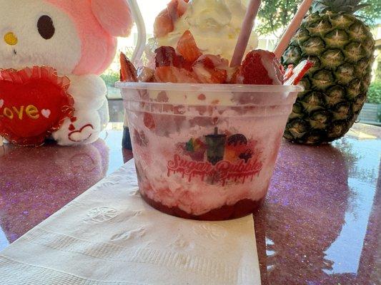 Strawberry Bingsu