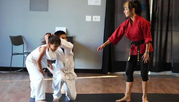 Kids Martial Arts with Maria.