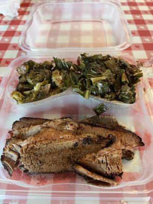 Beef Brisket with 2 Sides