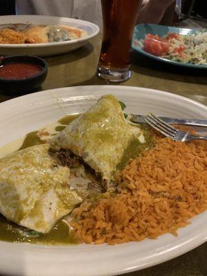 Burrito Verde.  My favorite.