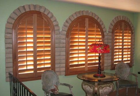 Arched Wood Shutters