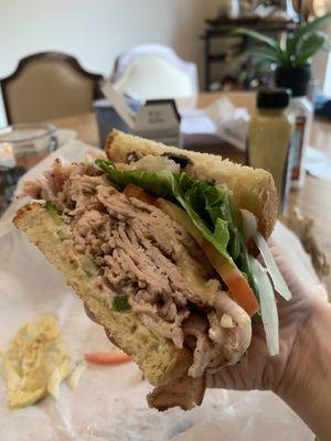 Regular Turkey Breast Pastrami Sandwich