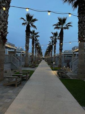 Cabin walkway