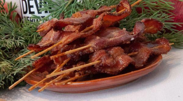 Candied Bacon - our most popular appetizer!