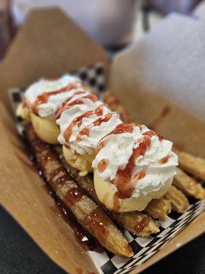 Churro Sundae