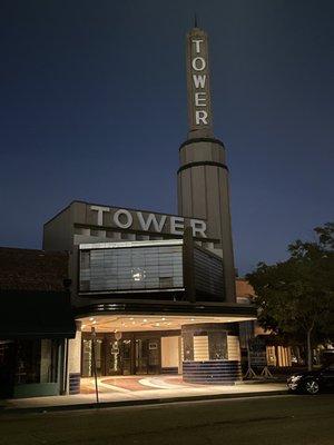 Gorgeous historic Tower Theater in Marysville, CA Photo by and all rights reserved by Leah Romanelli.