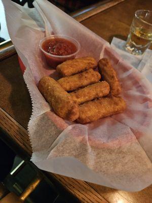 Mozzarella cheese sticks