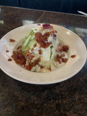 Wedge salad great when it's 96 outside. Or anytime.