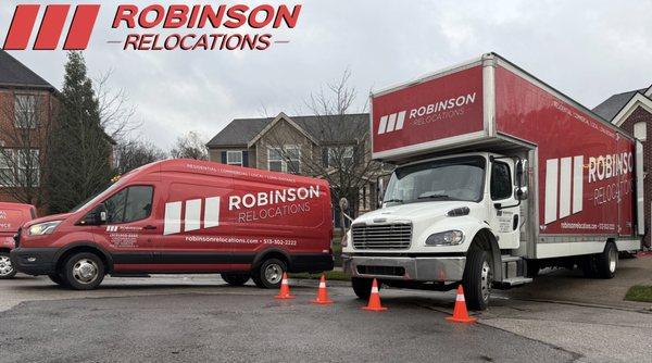 Moving made easy with Robinson Relocations!