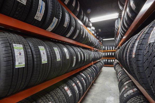 Over 1100 Tires in Stock