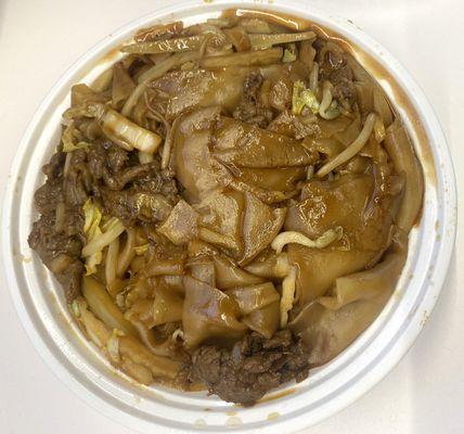 Beef chow fun