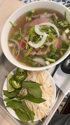 Regular size beef Pho