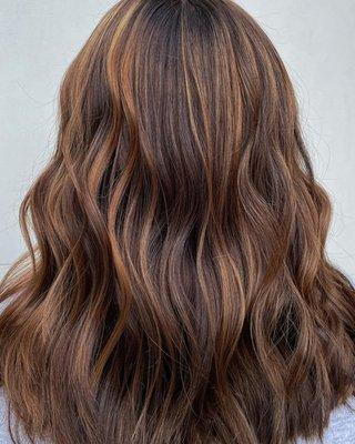 fall brunette.