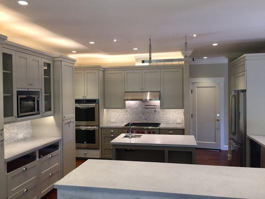 Custom kitchen lighting