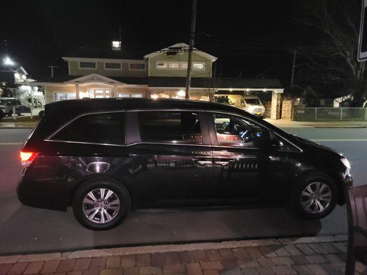 Yellow cab in Point Lookout NY