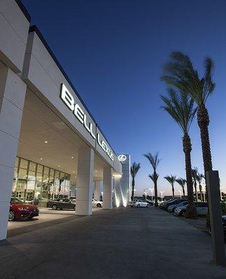 A beautiful evening at Bell Lexus North Scottsdale