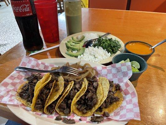 Fajita mini tacos