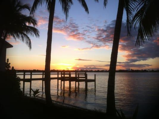 Sunset at the Matlacha Wellness Center