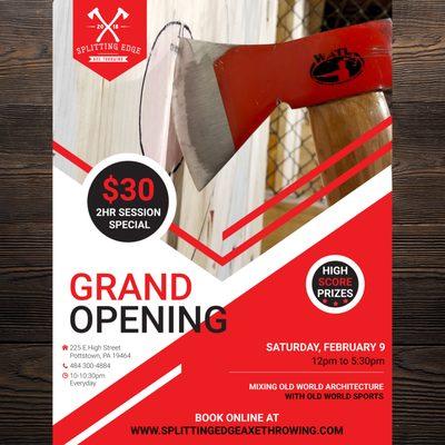 Grand Opening