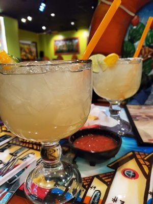 Friday special - 32 oz lime margaritas