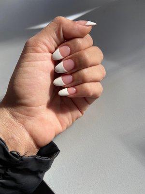 Acrylic French tip