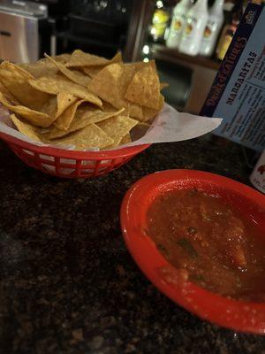 Chips and 8 oz. Mild Salsa