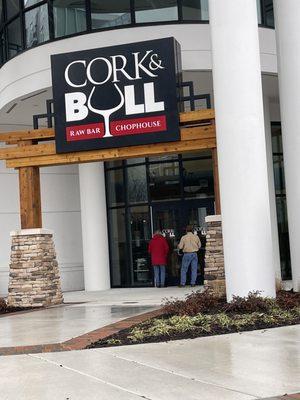 Coming soon to Summit Pointe is the Cork and Bull Raw Bar and Chop House.