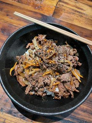 Bulgogi bowl.