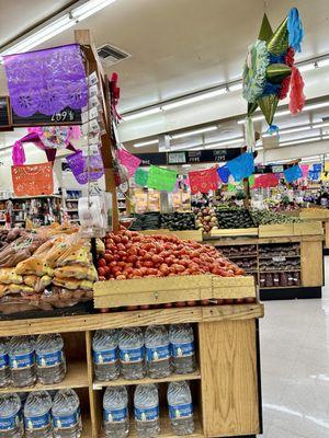 Produce section