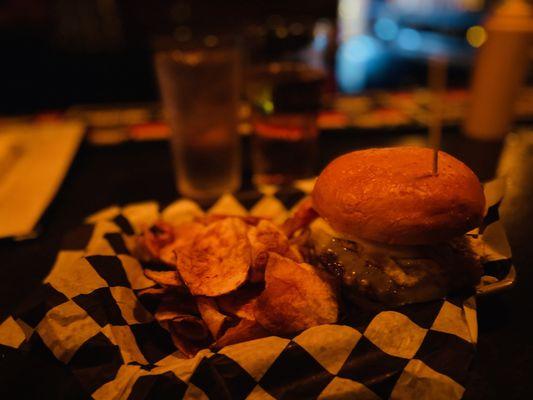 The Morning Glory burger