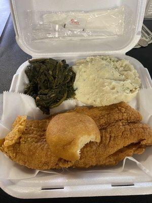 Their fried catfish is best in class! Friendly staff. Great little joint to stop and eat good