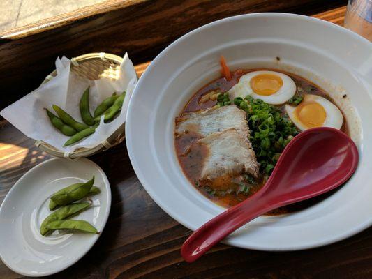 Legit ramen in Albany. I have tried ramen everywhere I go and this broth hits the spot.