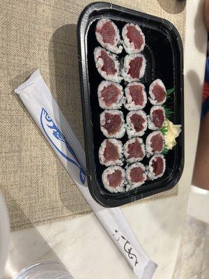 Three roll special - tuna