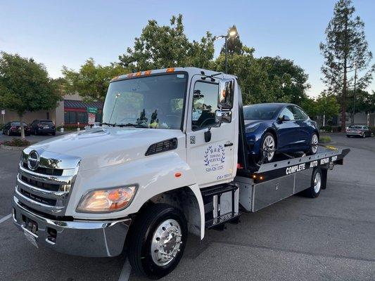 Tesla tow