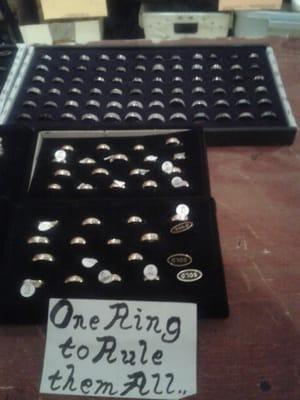 Some of our Rings are downright.... "Precious"!!! ;-)