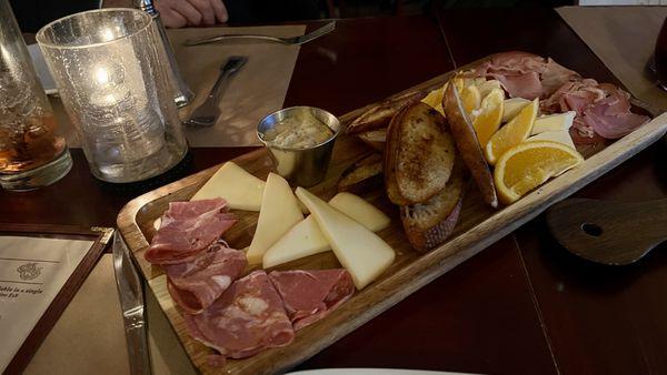 The ubiquitous charcuterie board