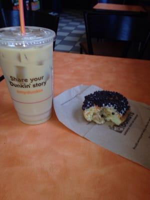 Cookie dough donut