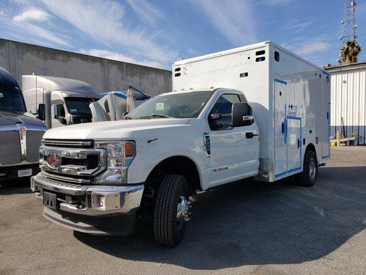 Here is the transformation on this Ford F350 that came in for a new paint job.