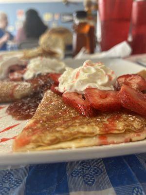 Strawberry Crepes