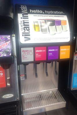 The VitaminWater XXX Zero is so good. This is the only Circle K that has this machine.