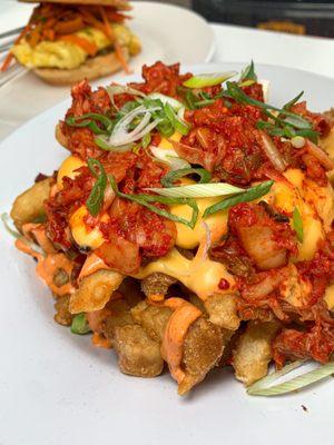 Kimchi Loaded Fries