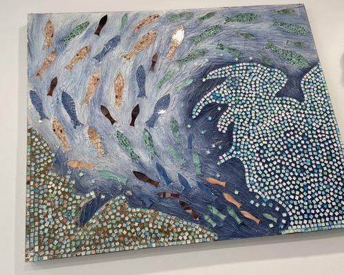 Mosaic art -sea themed